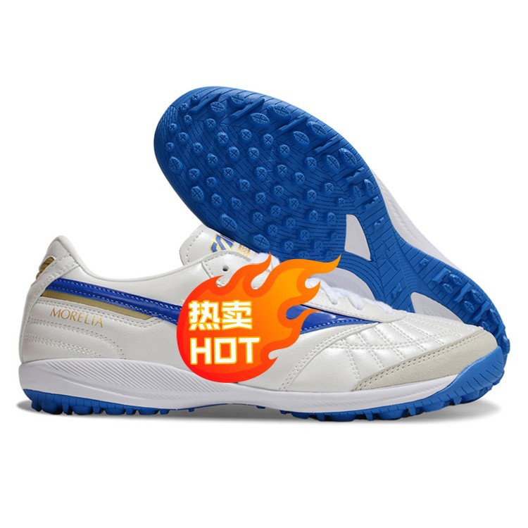外贸莫雷拉MORELIA NEO4袋鼠皮训练比赛碎钉TF足球鞋男女