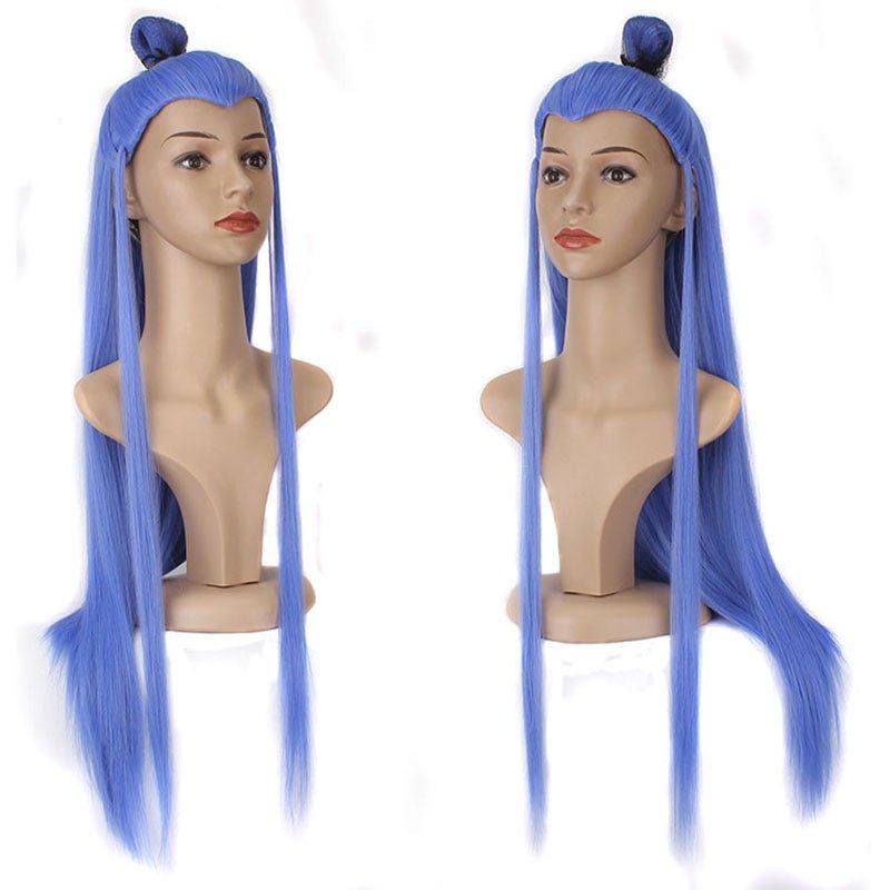 Nezha into the world Antiquity modelling Special beauty Wig Blue and purple cosplay Jamalin the Play mode/Anime/Periphery/cos/Board games ,  Cosplay Apparel/Props/Service ,  COSPLAY Fitting/Props/Doll clothes  category - from Buy2taobao.com to provide professional Taobao agent buy service