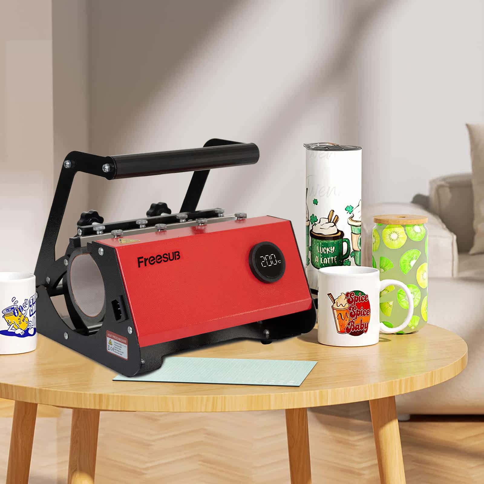 30oz烤杯机手动马克杯压烫机多功能热升华马克杯烫画机烫杯机,机械设备,印刷设备,淘宝优惠券,粉丝福利购,淘宝优惠卷