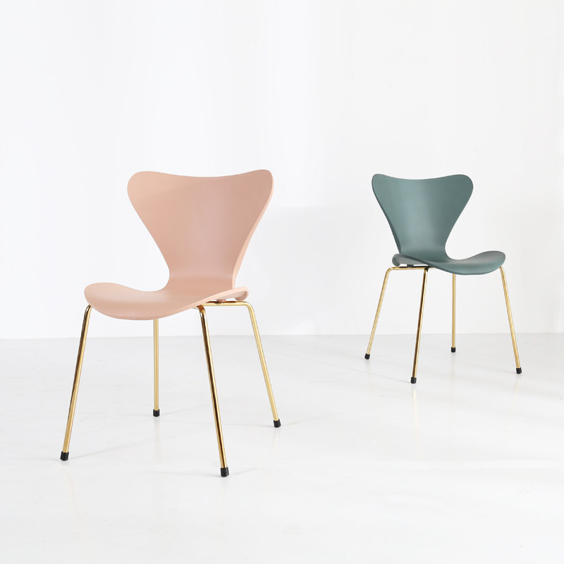 Northern Europe ins Simplicity chair household backrest Dining chair Iron chairs stool European style leisure time Restaurant Armchair Red Chairin the Residential furniture , Class Seats , Chairs , Chair  category - from Buy2taobao.com to provide professional Taobao agent buy service