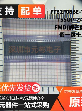 FMD辉芒微 FT62F086E-TRB FT62F086E 封装TSSOP-24 全新单片机MCU