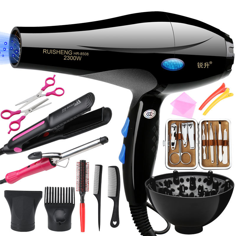 电吹风机筒家用大功率发廊专业理发店专用W不伤发冷热风静音5000