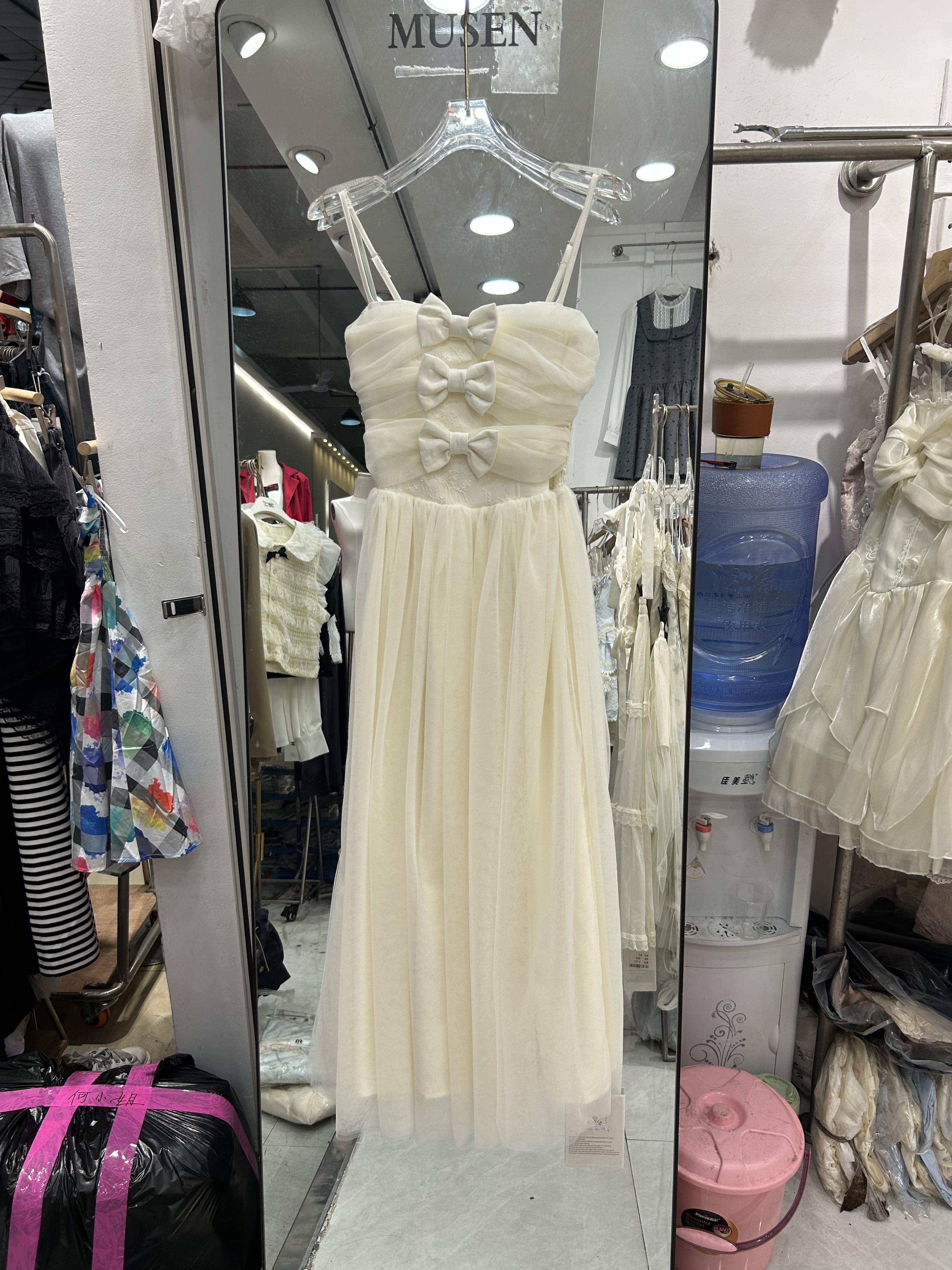 实拍实价甜心公主浪漫流沙芭蕾裙修身显瘦网纱连衣裙