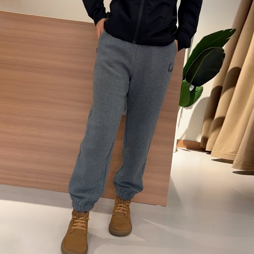 秋冬女加厚休闲束脚运动卫裤