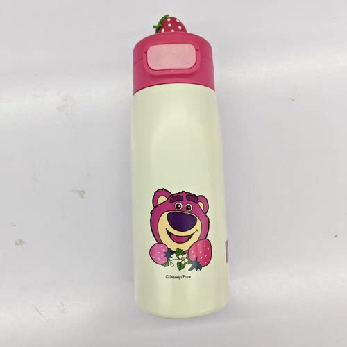 联众HM3476L草莓熊系列直饮保温杯600ml