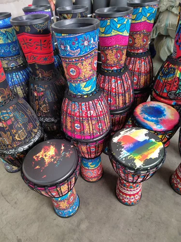 宇利 Африканский барабан легкий взрослый 12 -дюймовый 10 -дюймовый 8 -дюймовый ПВХ без настройки регулируемой для детей в детском саду