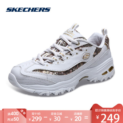 【预】Skechers斯凯奇女鞋新款D'lites熊猫鞋　增高运动鞋 11916