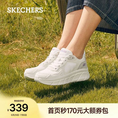 斯凯奇休闲运动鞋厚底增高板鞋