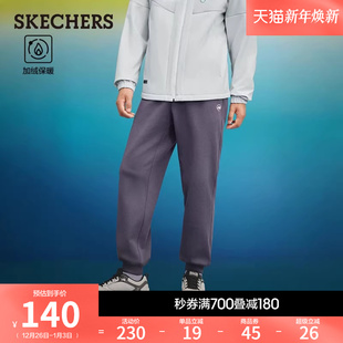 宽松修身 束脚裤 休闲裤 斯凯奇舒适百搭冬季 加绒裤 长裤 运动裤 子 男款