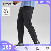 日常百搭舒适透气休闲裤 男士 速干健身运动长裤 Skechers斯凯奇夏季
