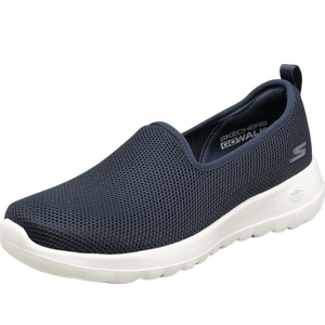 Skechers斯凯奇夏季女缓震健步鞋一脚蹬厚底休闲运动网面透气鞋子