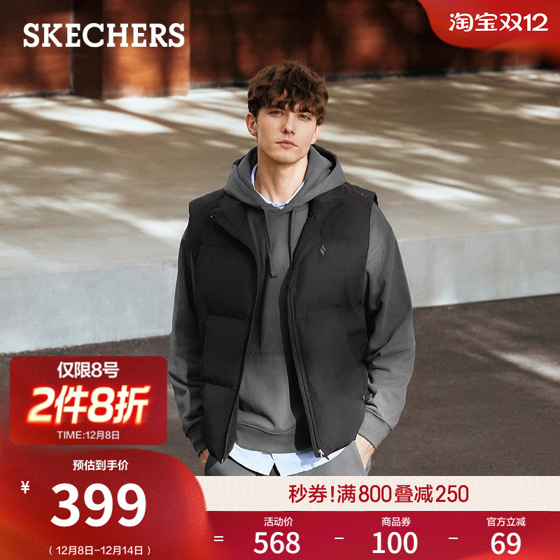 采用防泼水梭织面料，填充75%绒羽绒