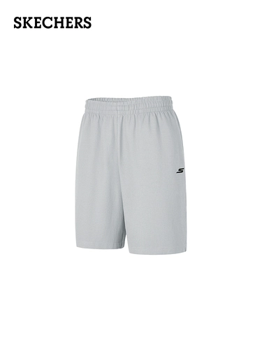 Skechers, летние трикотажные шорты, эластичные штаны, свободный прямой крой