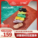 外穿沙滩鞋 年中狂欢节 夏季 轻质舒适凉鞋 Skechers斯凯奇洞洞鞋