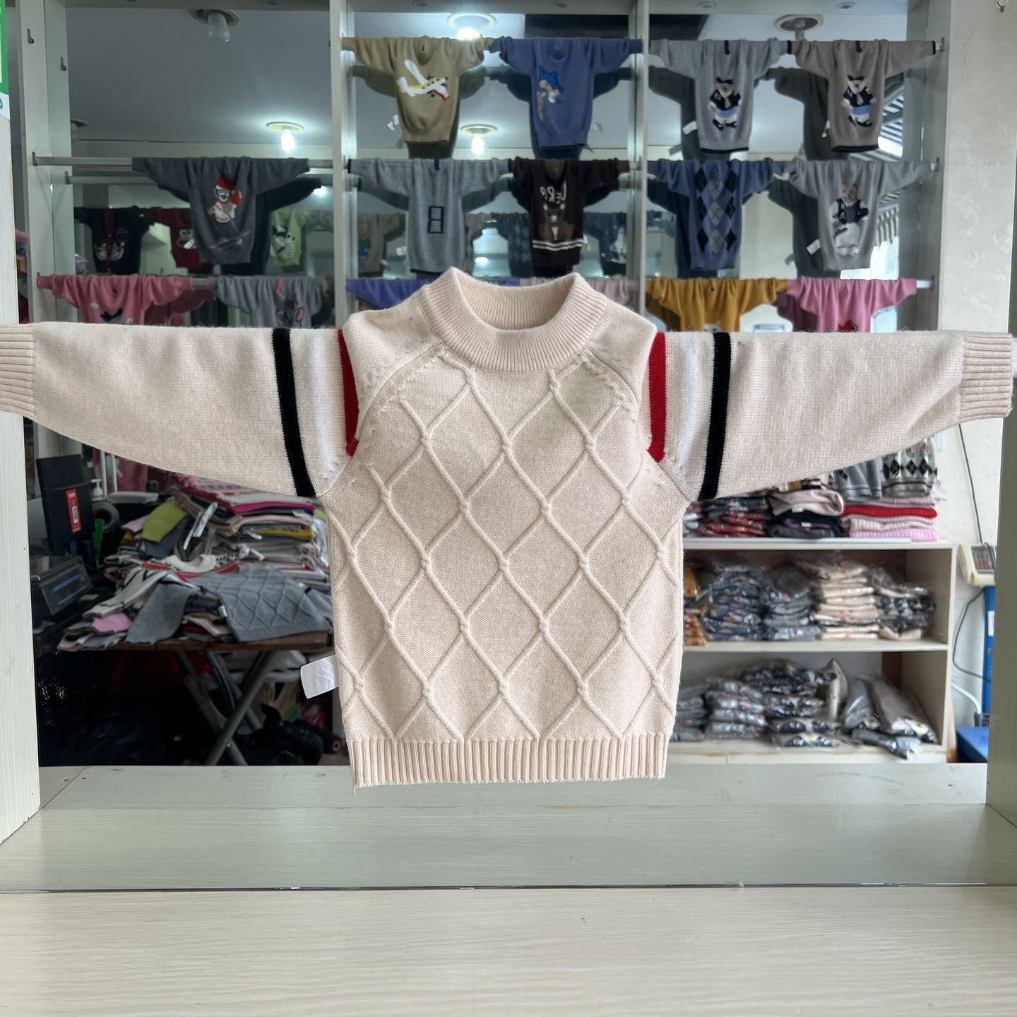 新款儿童羊绒衫男童圆领毛衣中大童羊毛加厚保暖针织衫打底衫潮,童装/婴儿装/亲子装,毛衣/针织衫,淘宝优惠券,粉丝福利购,淘宝优惠卷