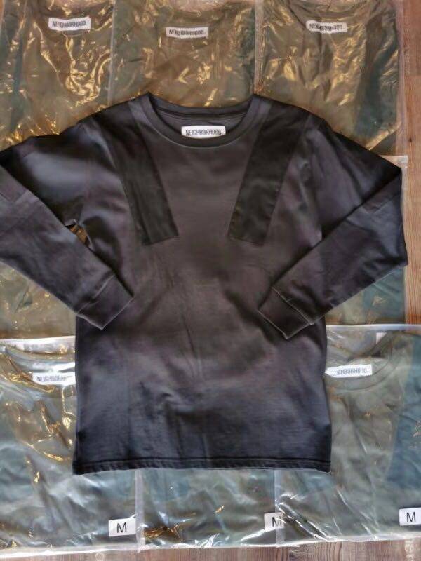 新款nbhd 長袖體恤Commander/c-crew.ls19ss  街頭軍事風男款長袖在類目 男裝, T恤中 - 來自Buy2taobao.com提供專業的淘寶代購服務