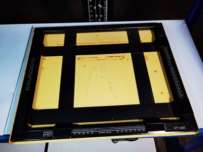 美国产SAUNDERS桑德斯 四刀专业放大尺板11x14寸 VT1400