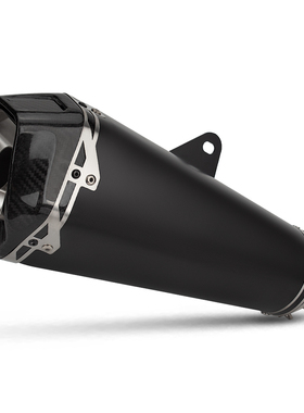 摩托车R3 Z900 450SR 赛600 MT09改装排气管 T168三角洲通用尾段