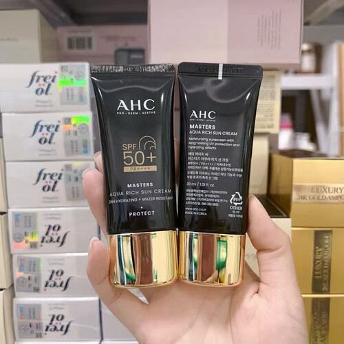 现货 韩国采购 AHC黑金防晒霜30ml
