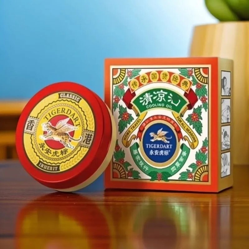 永安虎标清凉膏状油正品蚊虫叮咬晕车犯困中暑瞌睡 - 实物图