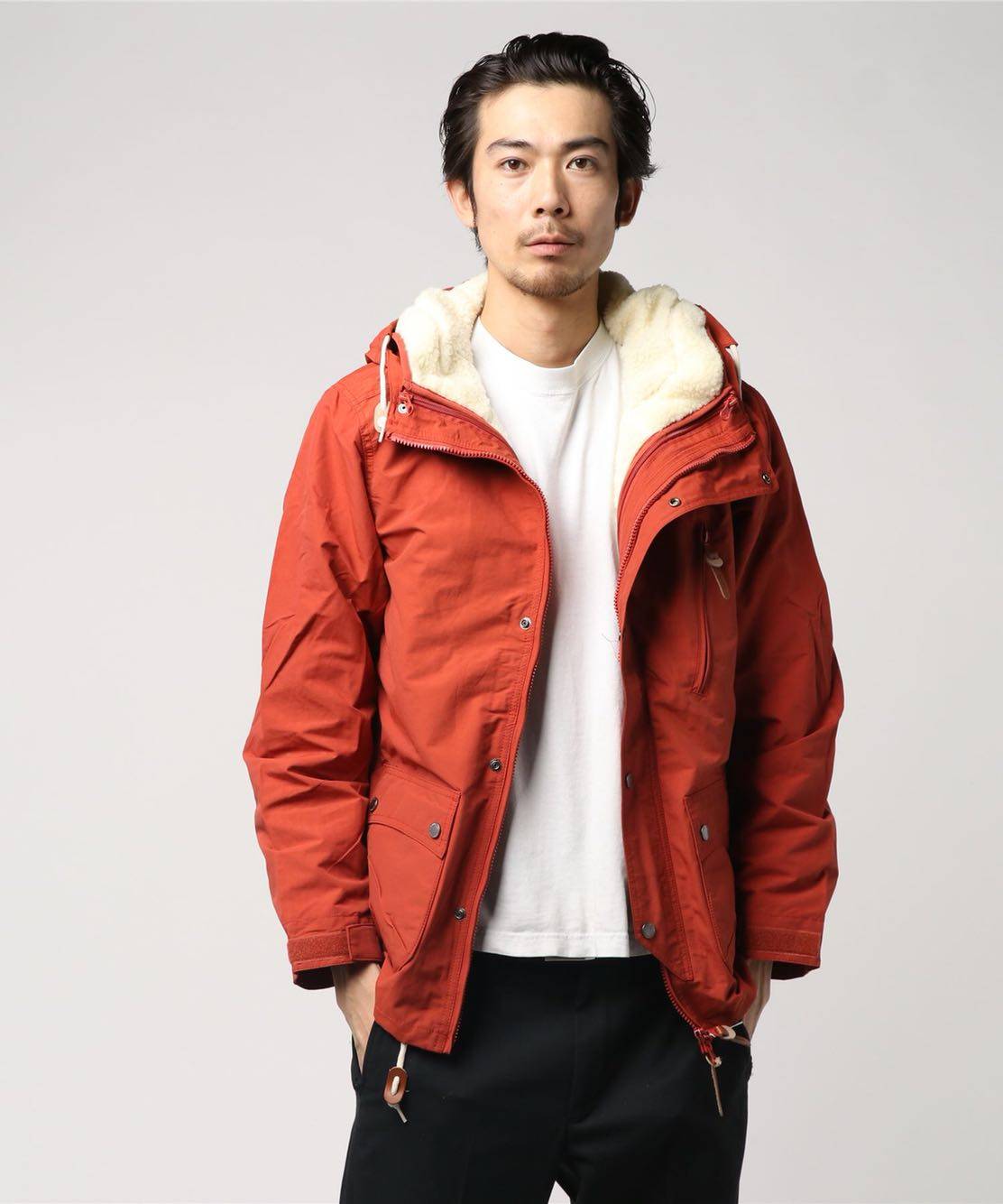 日版男款户外休闲3way防水防风夹克登山服冲锋衣羊羔绒背心降价促