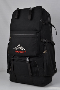 新网红抖音流行BQWZ登山包帆布160L超大容量双肩包旅行双肩背包