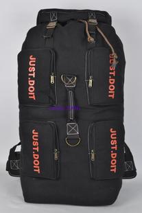 新款 双肩包旅行125L特大号双肩大背包 登山包帆布125L超大容量男士