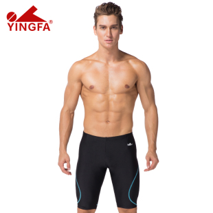 五分平角泳裤 LOGO易脱落 加大码 YF2608库存清货 泳裤 英发男士