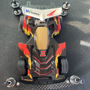 锐泽晨四驱车自制改装配件比赛定制魔鬼司令四驱兄弟竞速收藏送礼