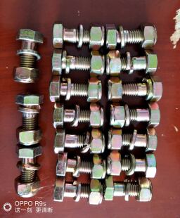 农业机型旋耕机刀片螺丝螺帽彩色镀锌好用不断不生锈 农民喜欢件