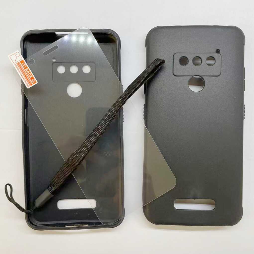 东方拓宇IWRIST i11 德邦DPK3A 跨越7F把枪扫描枪 手机壳防摔磨砂工业扫描枪定制软壳钢化膜保护套