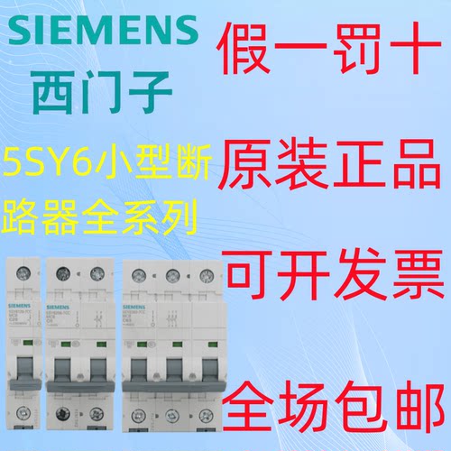 2P10A63A家用空开开关西门子微断