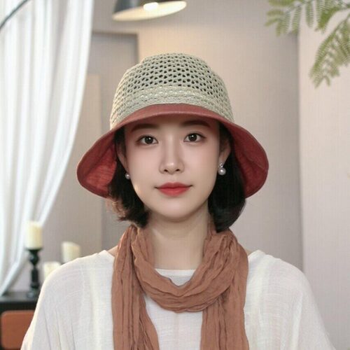 2026夏季蝴蝶结防晒渔夫帽女