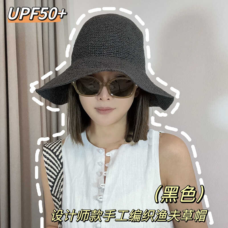 渔夫帽出游优雅气质女春夏