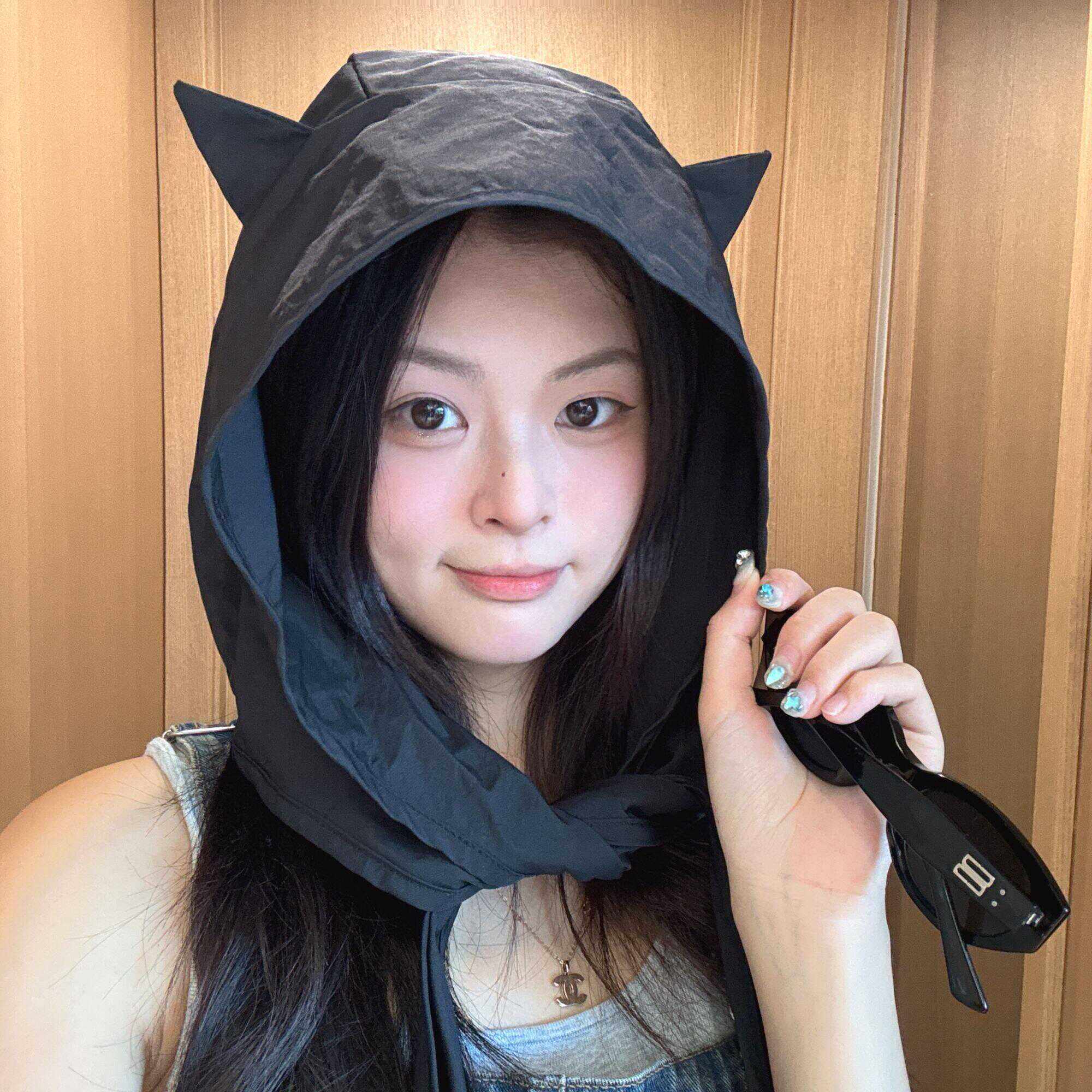 包头帽出游可爱甜美情侣