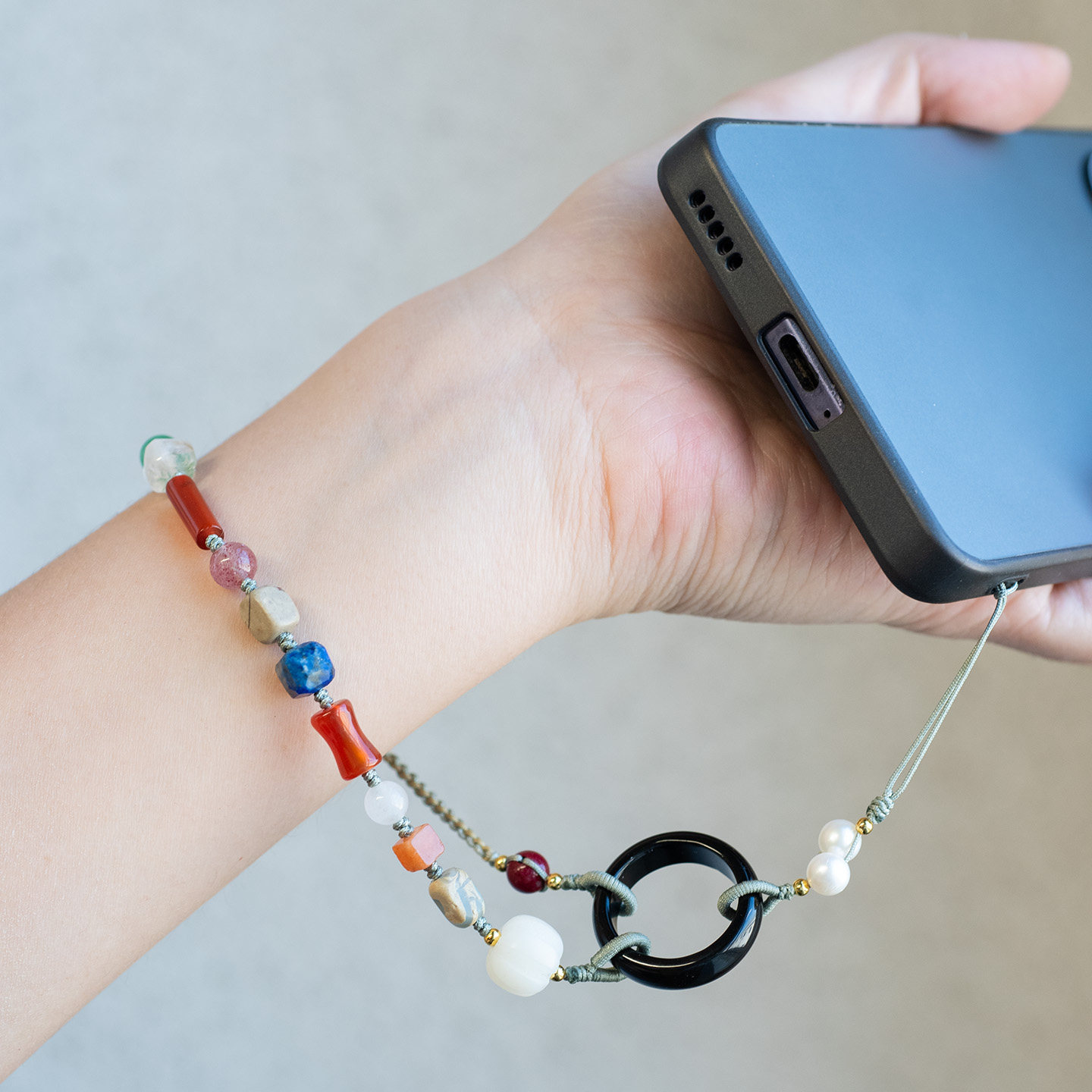 心如宝月|原创多宝手机链长链挂件挂饰品文艺新中式古典水晶编绳,节庆用品/礼品,手机链,淘宝优惠券,粉丝福利购,淘宝优惠卷