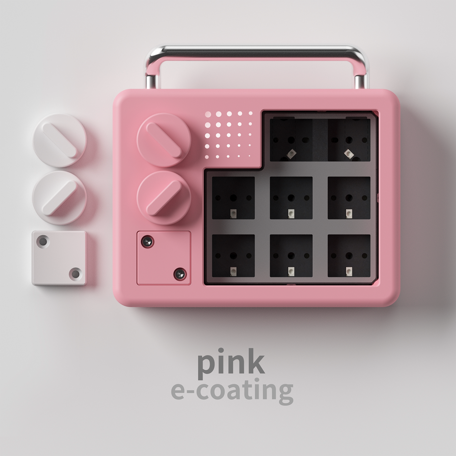 스팟 마감일 DOYSPAD 장난감 상자 맞춤형 기계식 키패드 무선 듀얼 모드 블루투스