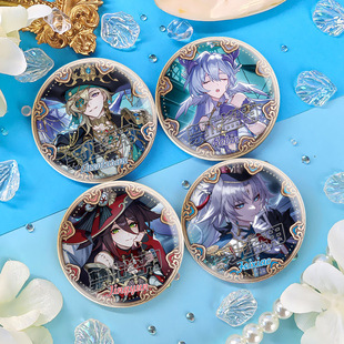 同人谷星铁双闪吧唧游戏周边谷子砂金停云飞宵知更鸟同人徽章