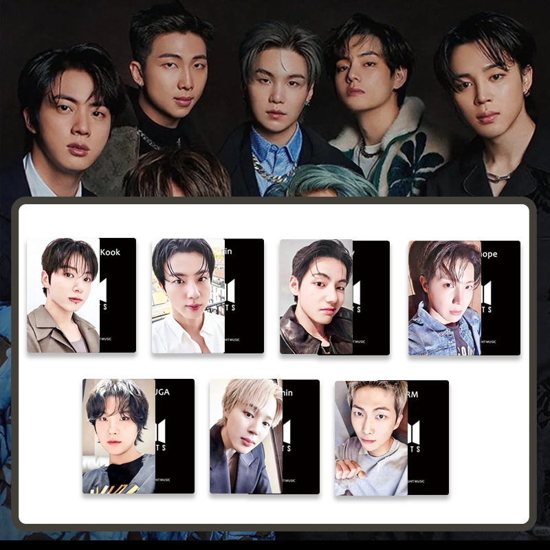 同人谷防弹少年团12期会员礼小卡 特典卡随机卡收藏卡周边jk v