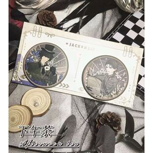 第五人格游戏周边杰佣58吧唧同人谷自制杰克佣兵爆款徽章送朋友