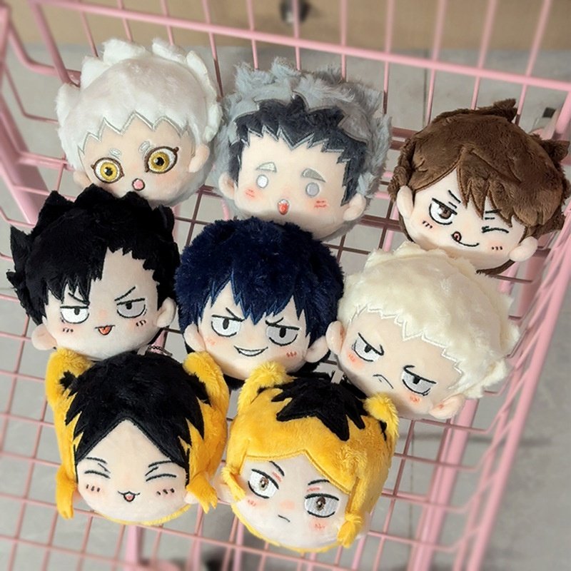 同人谷排球少年团子毛绒玩具二次元周边动漫玩偶影山研磨星海