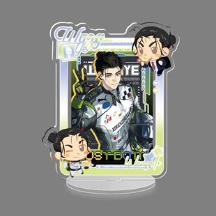 同人谷一人之下也周边复古可爱新中式桌面摆件亚克力立牌送礼这自