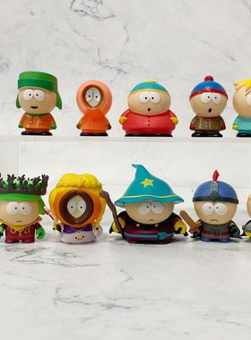 同人谷南方公园South Park美国乐队真理之杖衰仔乐园车载摆件手