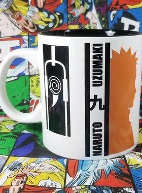 原单火影忍者NARUTO旋涡鸣人大陶瓷杯马克杯水杯咖啡杯子日漫周边