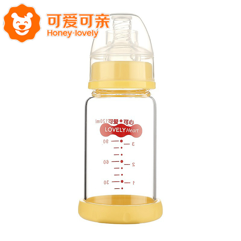 标准口径120ml玻璃奶瓶