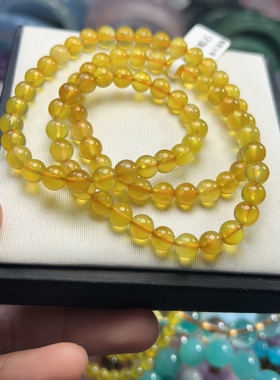 直播拍葡萄石月光石海蓝宝紫晶手串一单一付