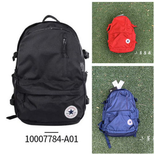 匡威经典黑色双肩书背包有电脑夹层10021138-A01-A11-A1 10020533
