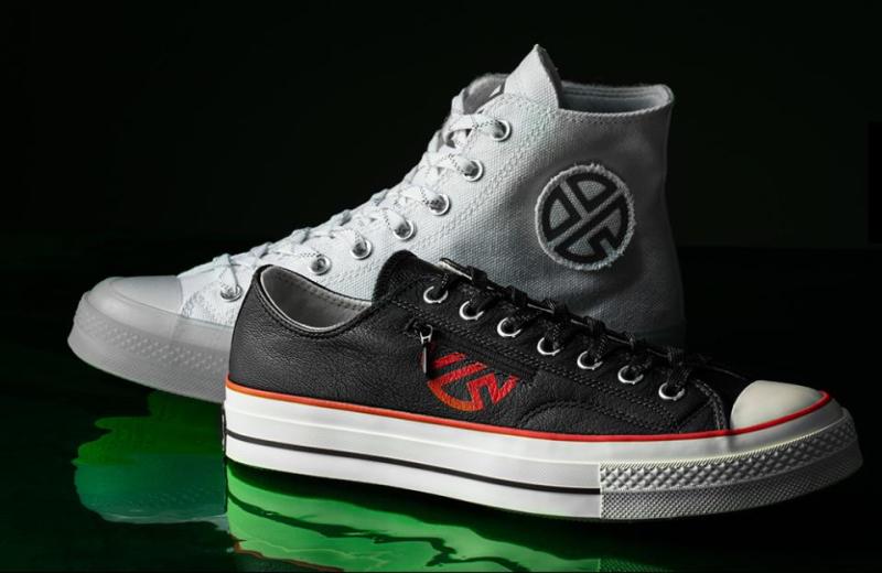 匡威Converse1970S张艺兴联名白色口袋果冻夜光底167418C 167421C