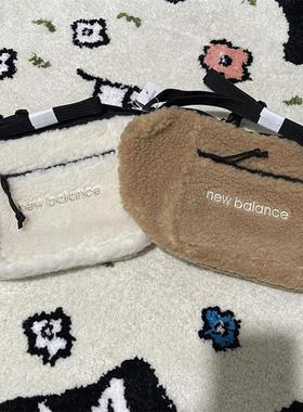 NEW BALANCE/NB斜挎包休闲可爱仿羊羔毛JABL1732-WT-HMP