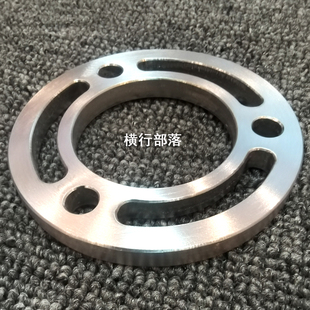 自制304不锈钢法兰卡钳刹车盘电机3孔加宽法兰用于全顺五代调居中